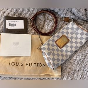 Louis Vuitton Eva - Damier Azur